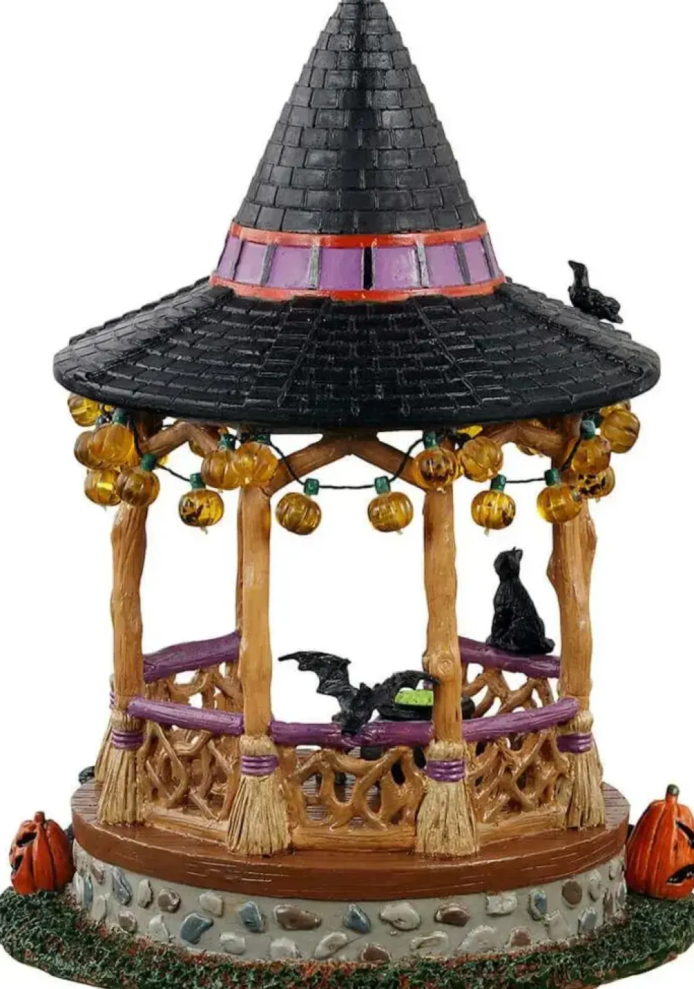Lemax witch gazebo tafereel Spooky Town 2021
