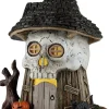 Lemax witch's skull hut verlicht huisje Spooky Town 2026