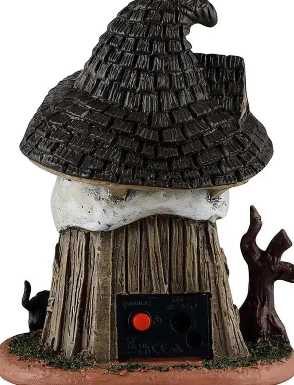 Lemax witch's skull hut verlicht huisje Spooky Town 2026
