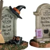 Lemax witch tombstones accessoire Spooky Town 2025