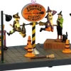 Lemax zoomie brooms flying school bewegend tafereel Spooky Town 2026