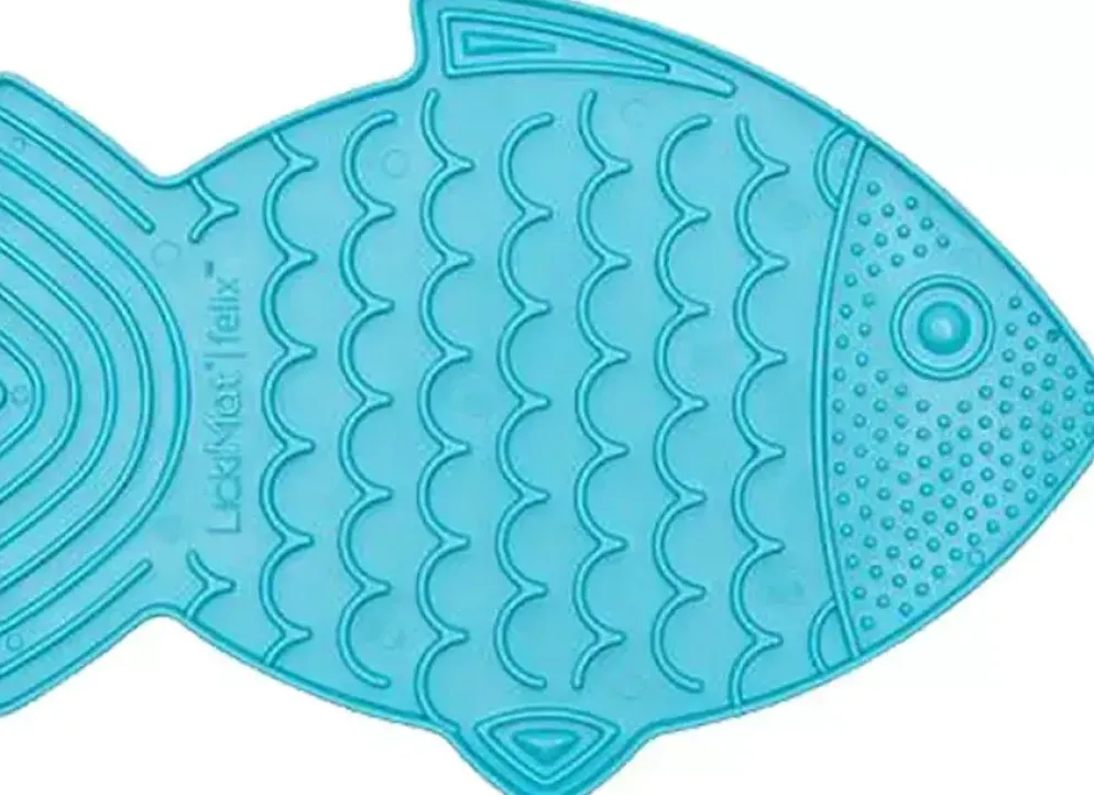 Licki Mat kat likmat Felix turquoise, 22 cm