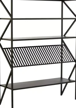 Light & Living kast metaal ezra 120x40x160cm zwart