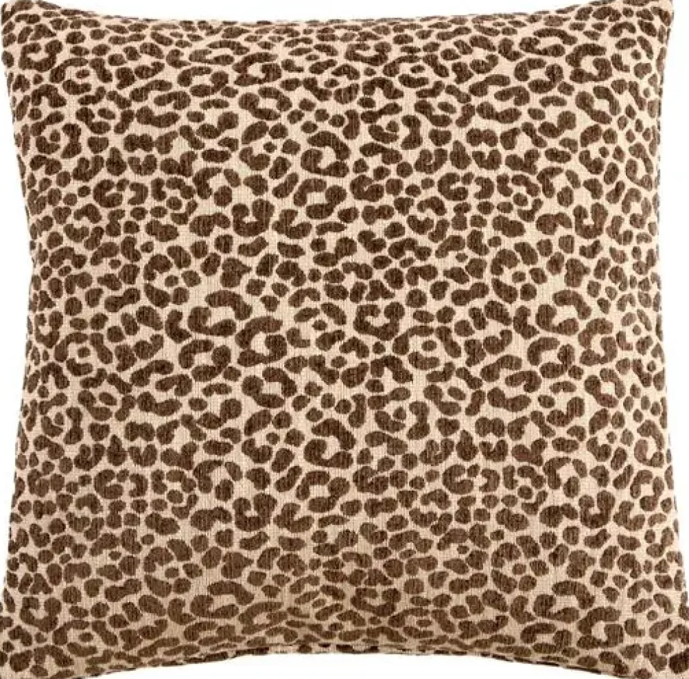 Light & Living kussen safford 45x45cm zand, bruin