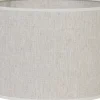 Light & Living lampenkap textiel breska 25x18cm parelwit