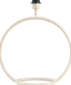 Light & Living lampenvoet elioro metaal 39x15x39,5cm crème