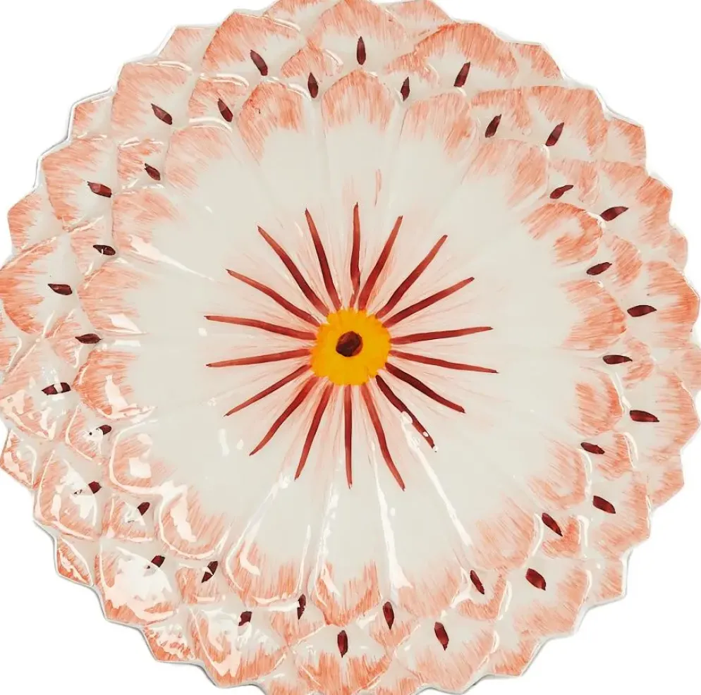 Light & Living ornament aluminium tejado 24.5x24.5x3cm roze