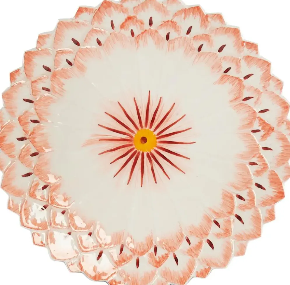 Light & Living ornament aluminium tejado 34x34x4.5cm roze