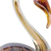 Light & Living ornament glas swan 13x8x20cm crème