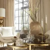 Light & Living ornament metaal leaf 36x6x39cm goud