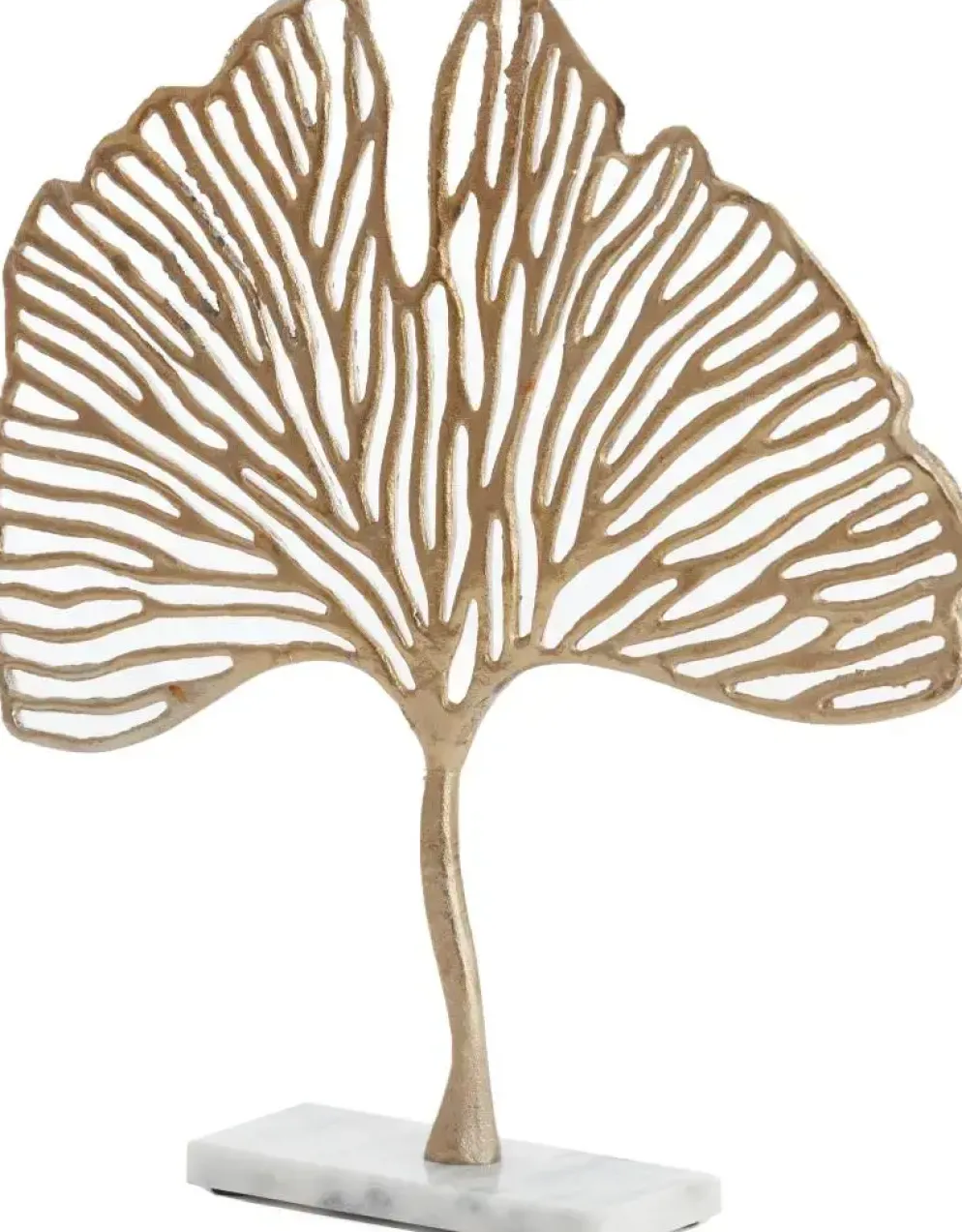 Light & Living ornament metaal leaf 36x6x39cm goud