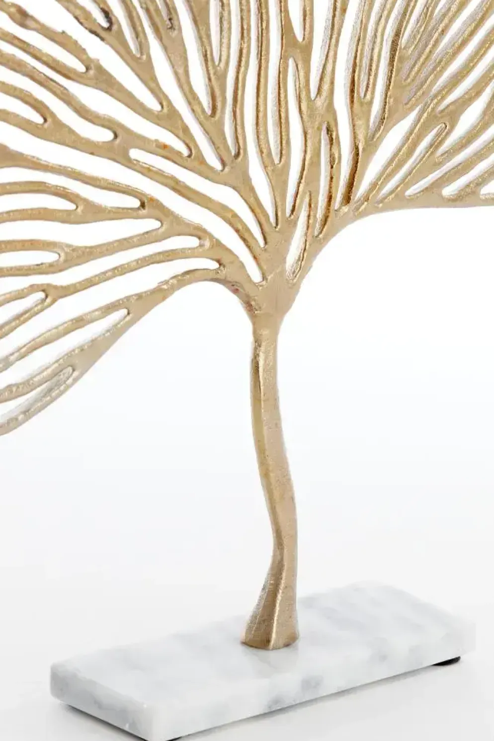 Light & Living ornament metaal leaf 36x6x39cm goud