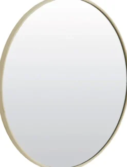 Light & Living spiegel metaal espejo 50cm crème