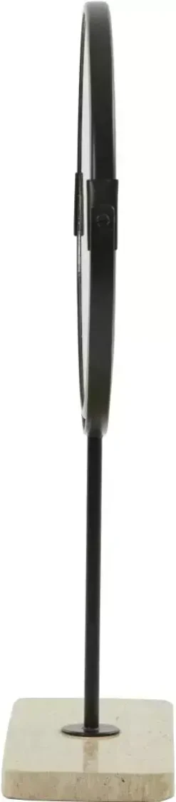 Light & Living spiegel steen riesco 24x9cm wit