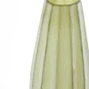 Light & Living vaas glas bradley 17.5x44.5cm olijfgroen