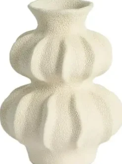 Light & Living vaas keramiek spotorno 18.5x18.5x24.5cm wit