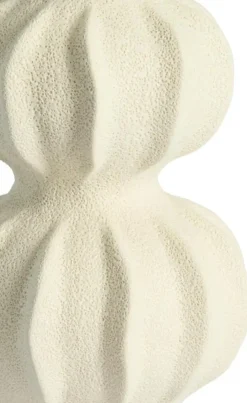 Light & Living vaas keramiek spotorno 18.5x18.5x24.5cm wit