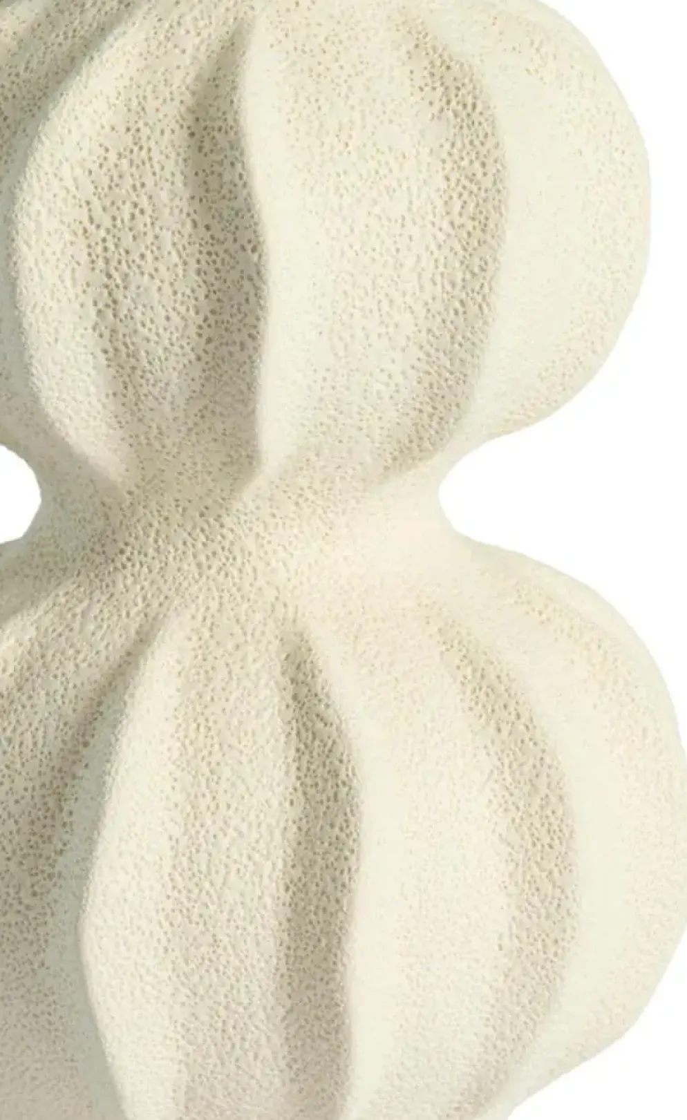 Light & Living vaas keramiek spotorno 18.5x18.5x24.5cm wit