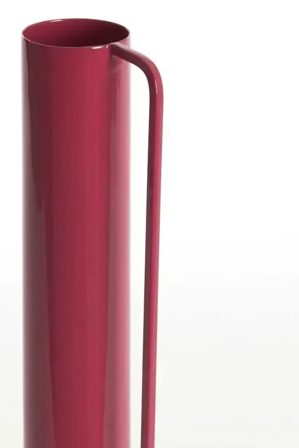 Light & Living vaas metaal panzano 12x38cm roze