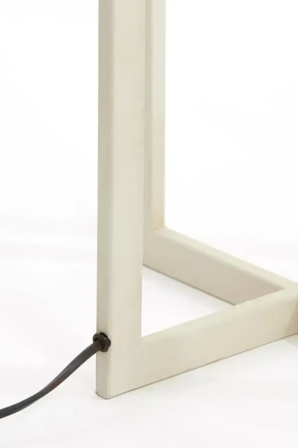Light & Living vloerlamp metaal mace 30x30x140cm crème