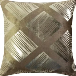 Linen & More kussen kira 45x45cm beige