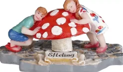 Luville Efteling Eftelingbezoekers: Muzikale paddenstoel 7.5x5x3.5 cm