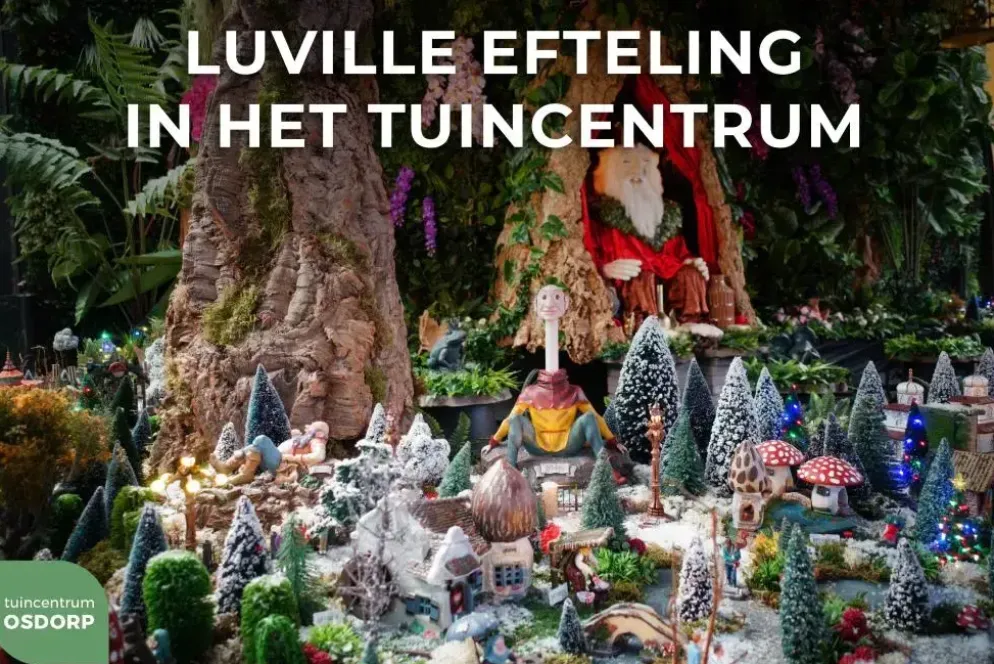 Luville Efteling Eftelingbezoekers: Wandelen in het park 5.5x5.5x6.5 cm