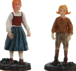 Luville Efteling Hans en Grietje 2.5x2.5x6.5 cm