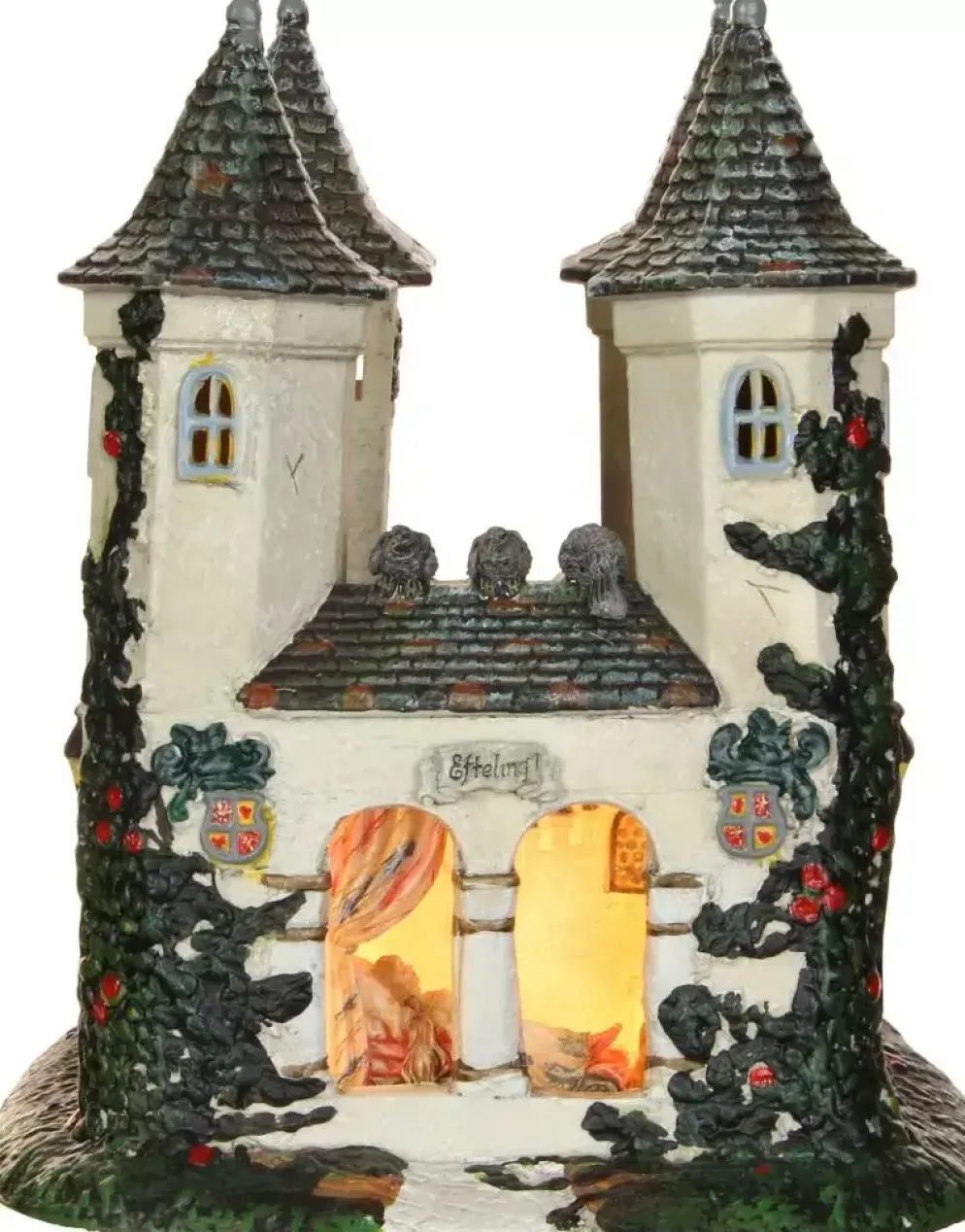 Luville Efteling Kasteel van Doornroosje 17.5x18.5x21 cm