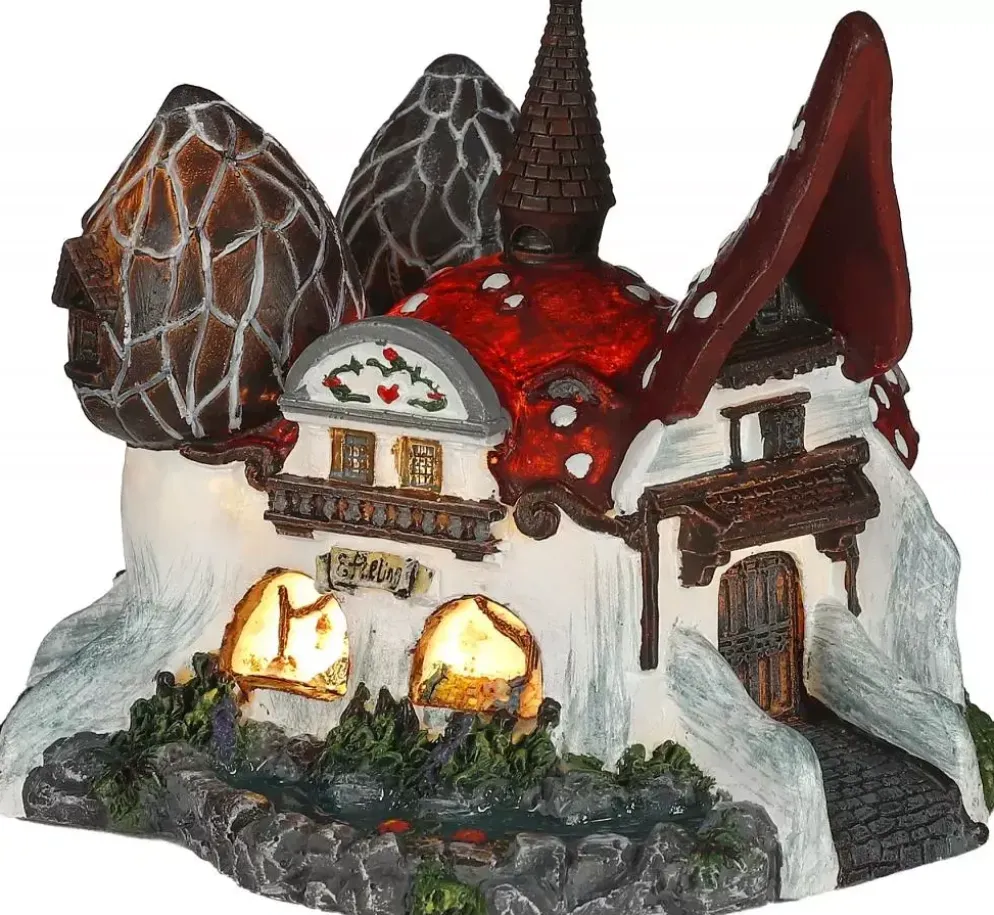 Luville Efteling Mini's Huis van de Kabouters 10.5x9.5x8.5 cm