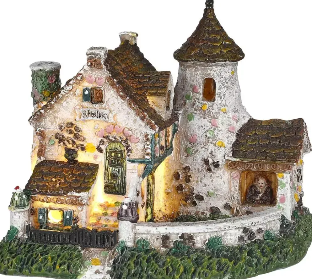 Luville Efteling Mini's Huis van Hans en Grietje 11x8x9 cm