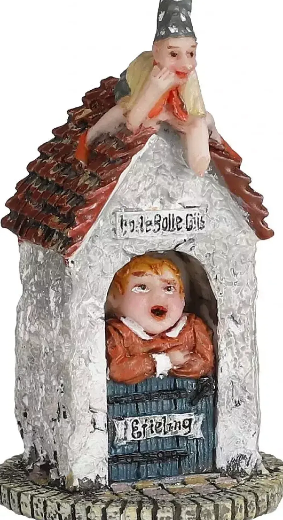 Luville Efteling Mini's Huis van Holle Bolle Gijs 4.5x4.5x8 cm