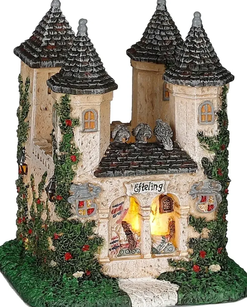 Luville Efteling Mini's Kasteel van Doornroosje 9x9x11 cm