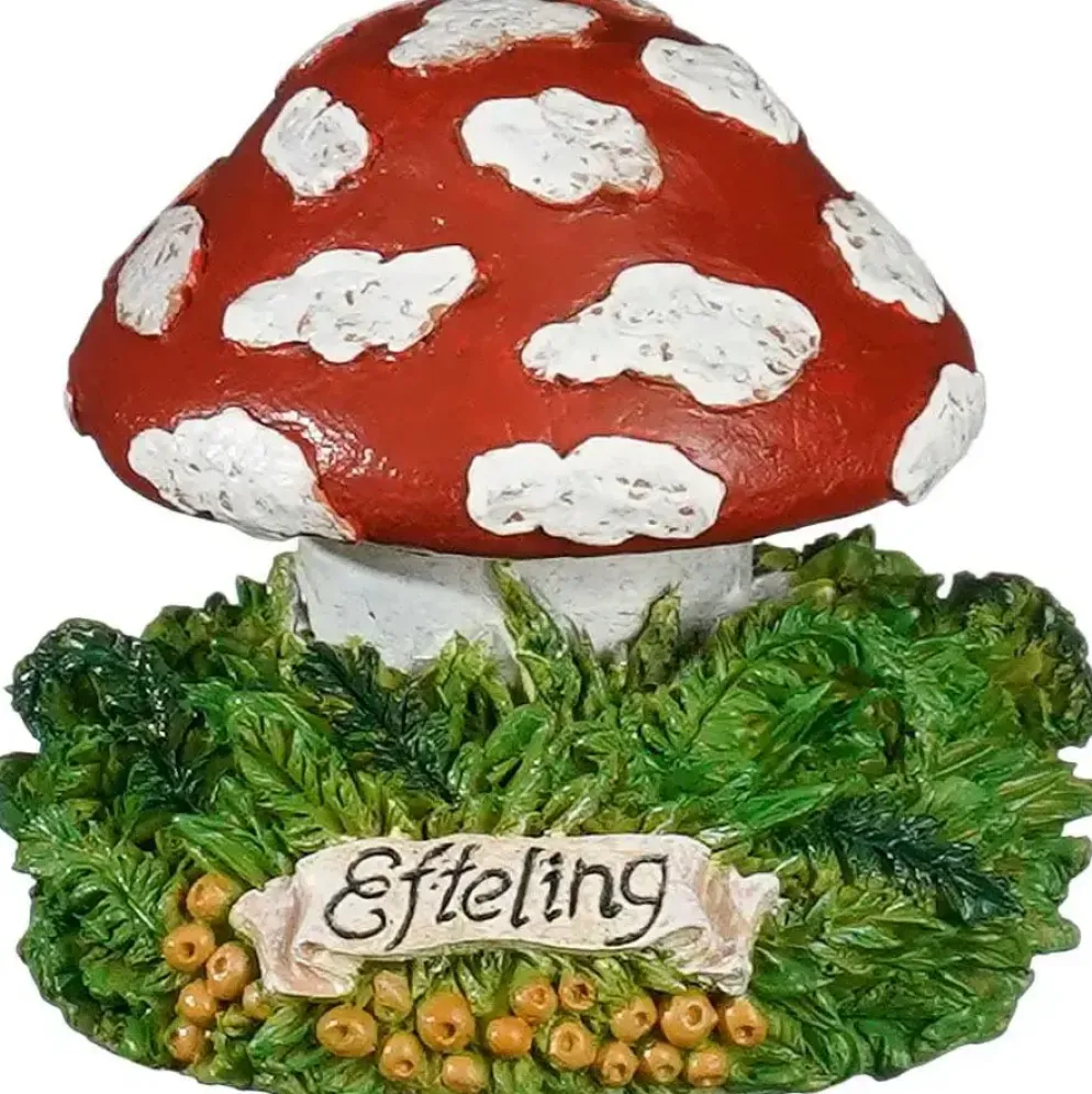 Luville Efteling Muzikale paddenstoel 6.5x6.5x5.5 cm