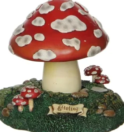 Luville Efteling Muzikale paddenstoel 15x15x16 cm