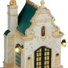 Luville Efteling Prinses op de erwt met licht 9.5x9x14 cm