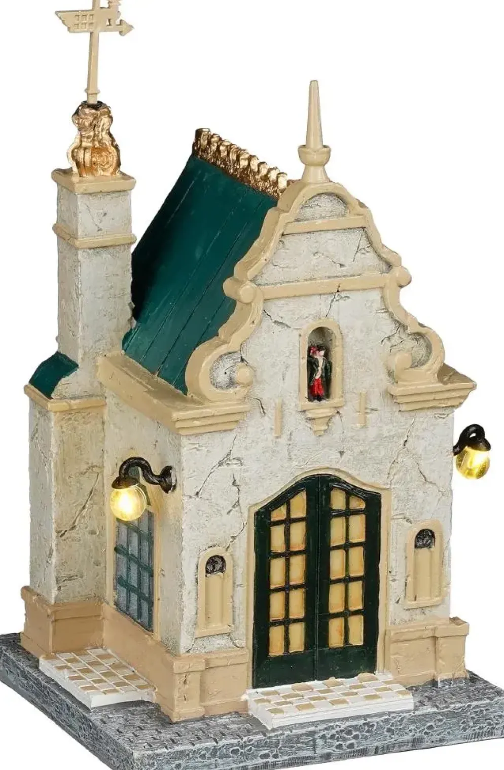 Luville Efteling Prinses op de erwt met licht 9.5x9x14 cm