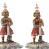 Luville Efteling Wachters Indische waterlelies 2 stuks 4.5x3.5x12.5 cm