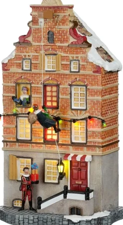 Luville Facade Sinterklaas & Piet battery operated