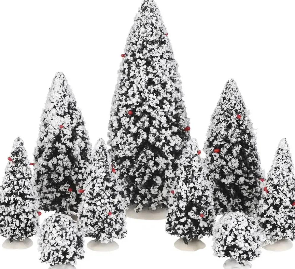 Luville General Evergreen tree assorted 9 pieces