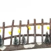 Luville General Fence lighted with trees