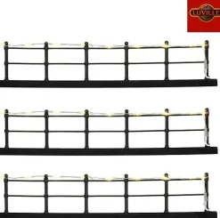 Luville General Fence warm white 3 pieces