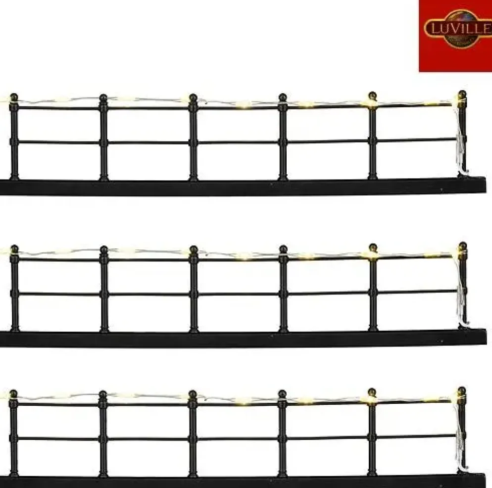 Luville General Fence warm white 3 pieces