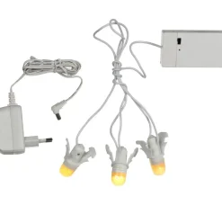 Luville General Light bulb chain 3 pieces with adapter