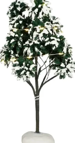 Luville General Snowy tree lighted