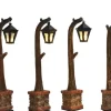Luville General Street lantern wooden 4 pieces