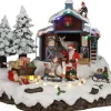 Luville General Village Santa with deer adapter included