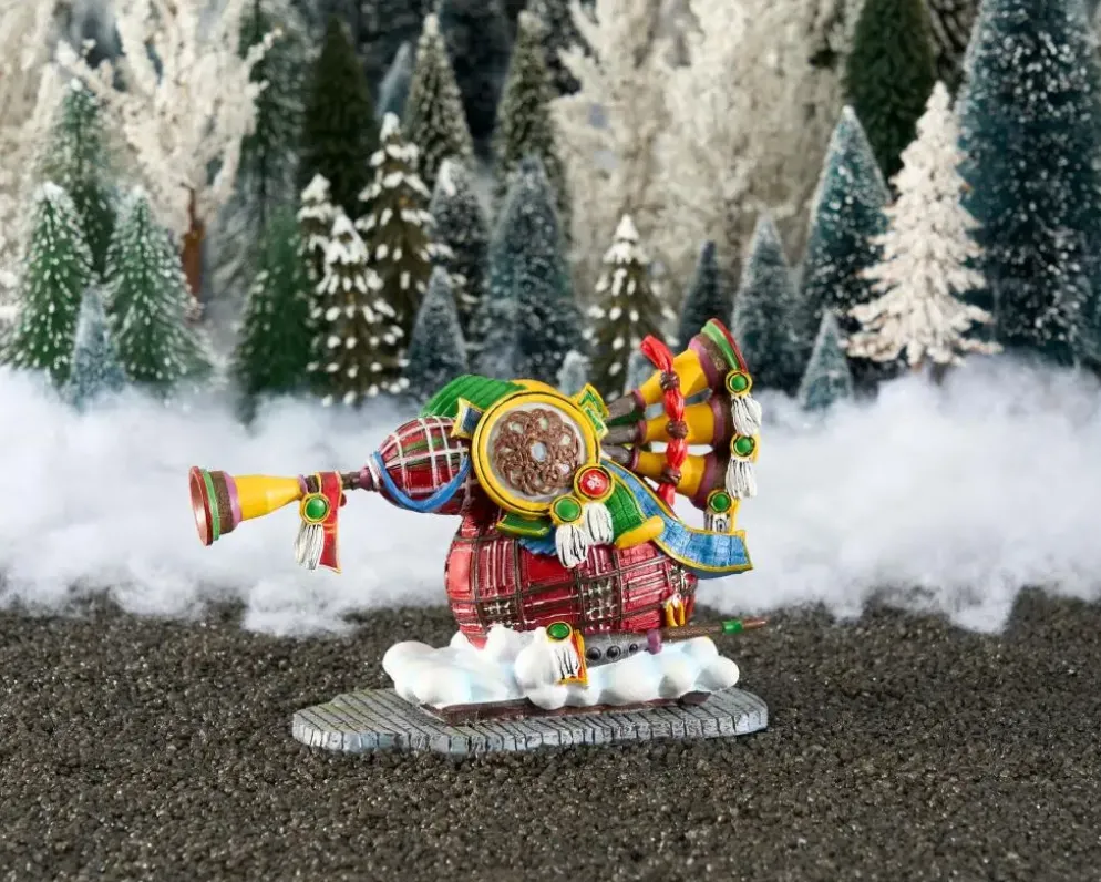 Luville Molendam Carnaval car bagpipe