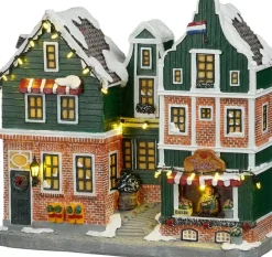 Luville Molendam Facade street Zaandam battery operated