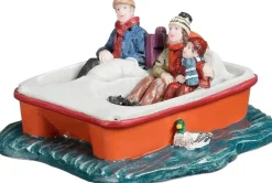 Luville Molendam Family on pedal boat